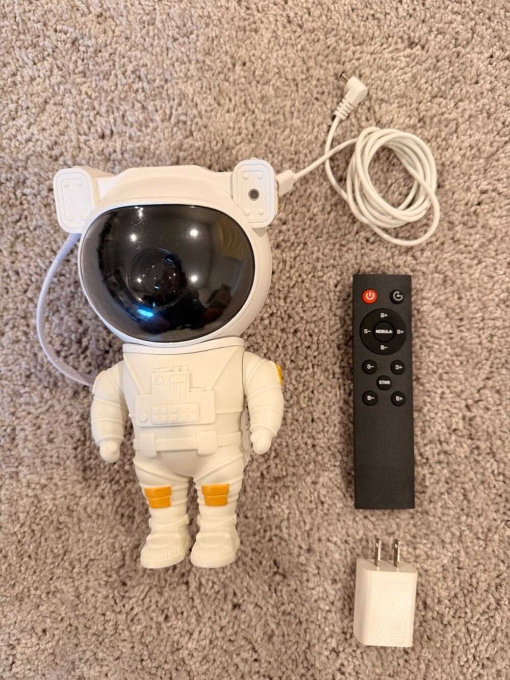 Astronaut Galaxy Star Projector Night Light - Space Buddy Projector with Remote - Picture 2 of 9